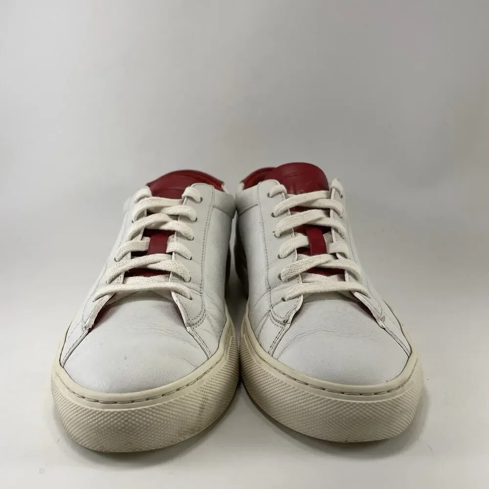 Koio Capri Womens Size 9 EU 39 White Leather Low Top Luxury Sneakers Italy